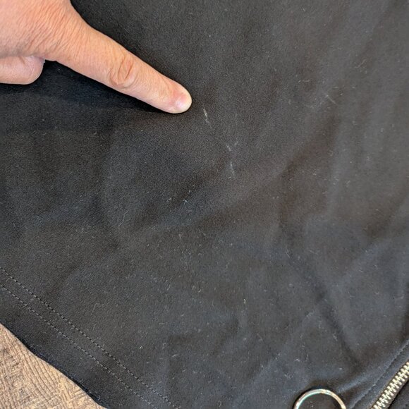 NWT Staud Women Hindley Corset Sexy High Slit Maxi Bodycon Dress Black Silver XL - Picture 11 of 11